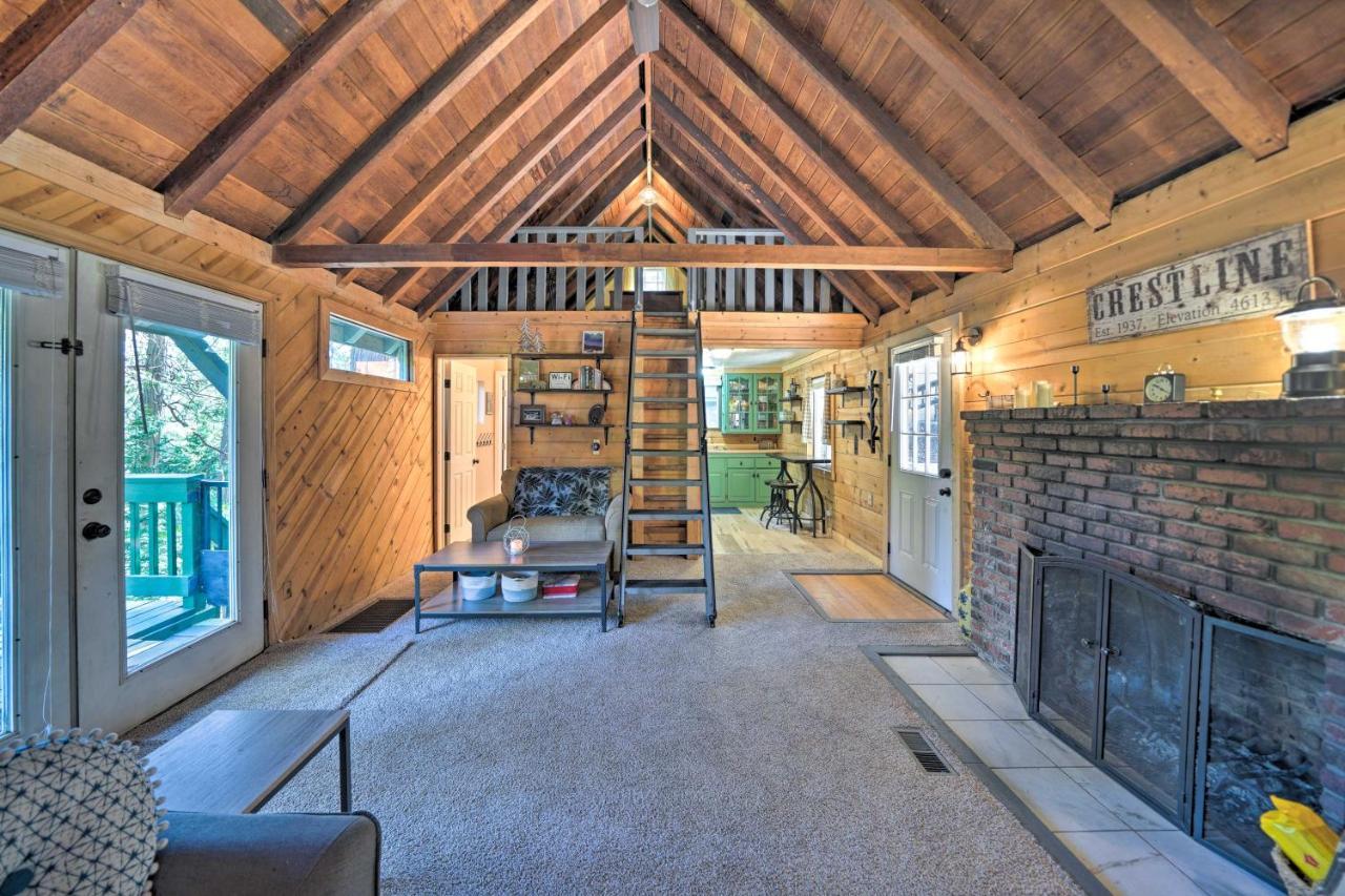 Crestline Cabin About 1 Mi To Lake, Town, Trails! Villa Bagian luar foto