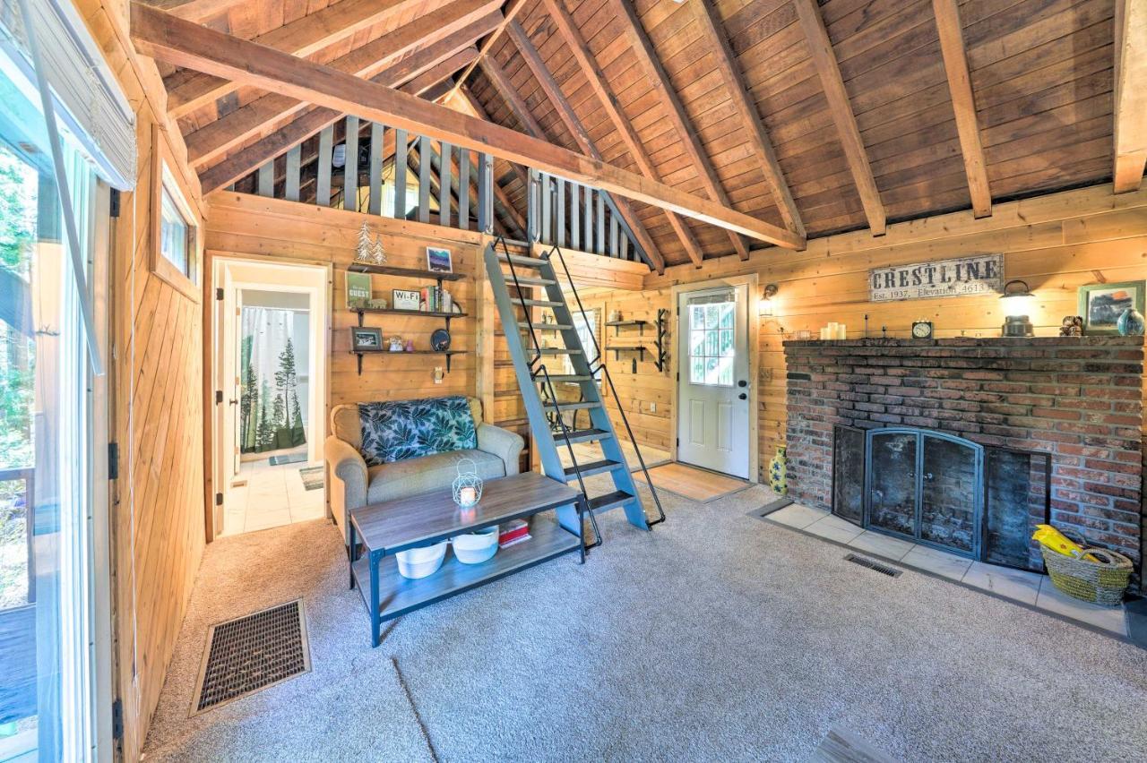 Crestline Cabin About 1 Mi To Lake, Town, Trails! Villa Bagian luar foto